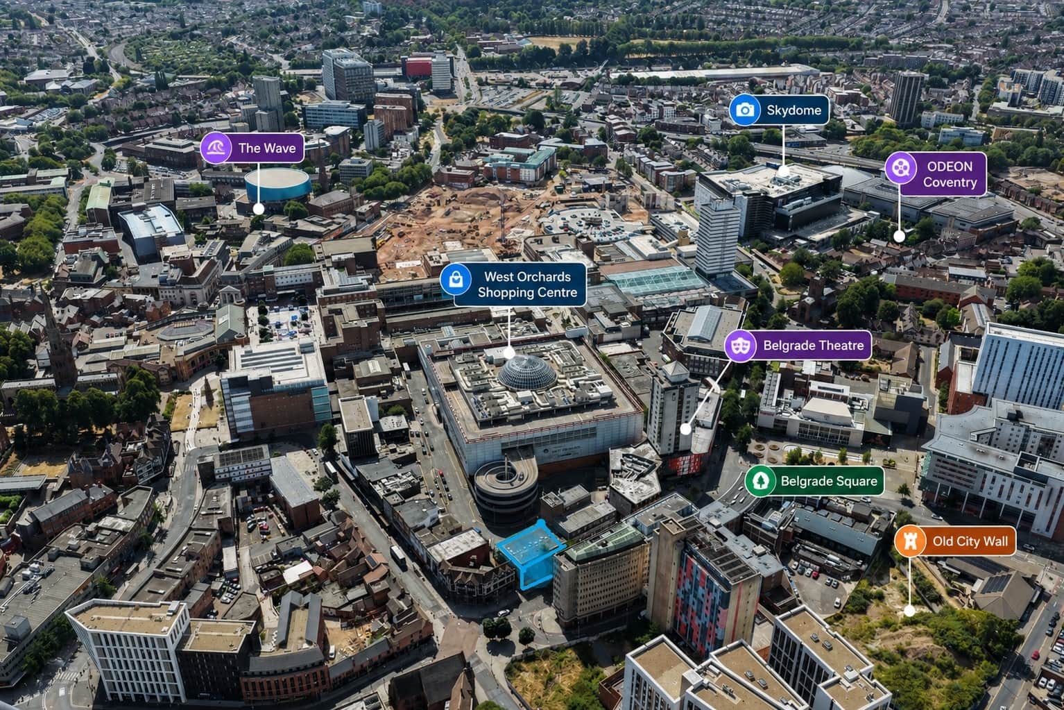 Property at Corporation Street, Coventry